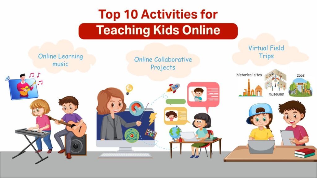 Top 10 Activities for Teaching Kids Online top 10 activities for teaching kids online krm