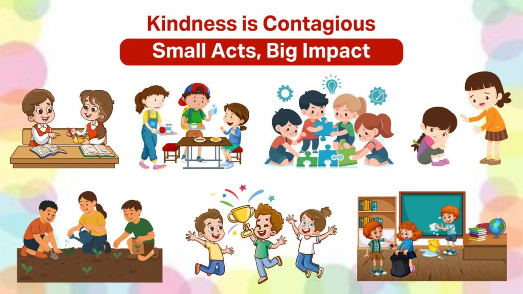 kindness is contagious small acts, big impact  krm