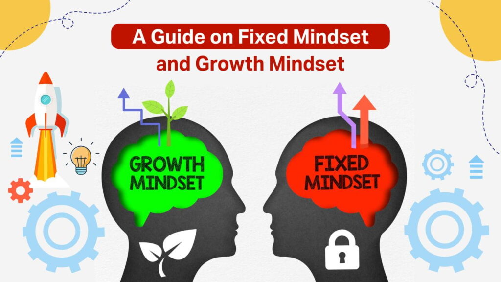 a guide on fixed mindset and growth mindset krm