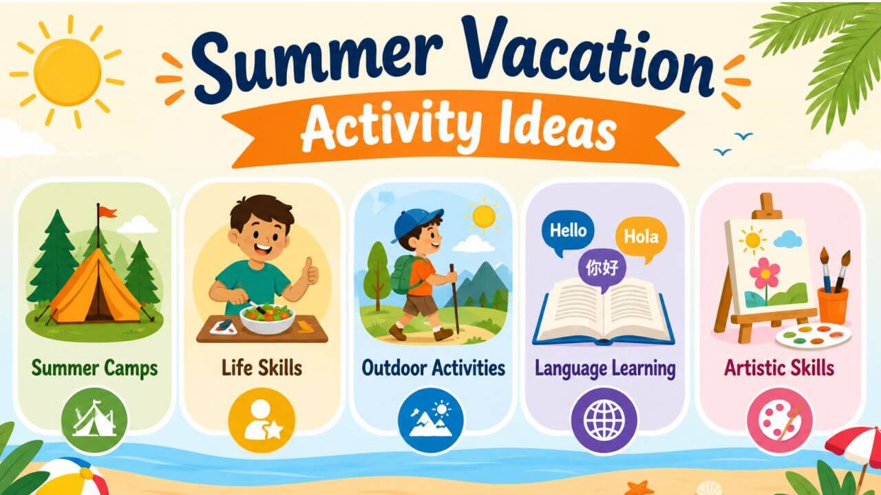 Summer Vacation Activity Ideas