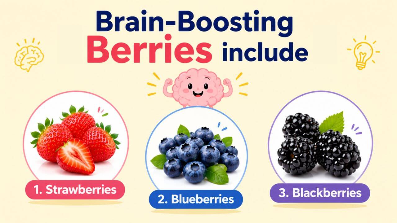Brain-Boosting Berries include