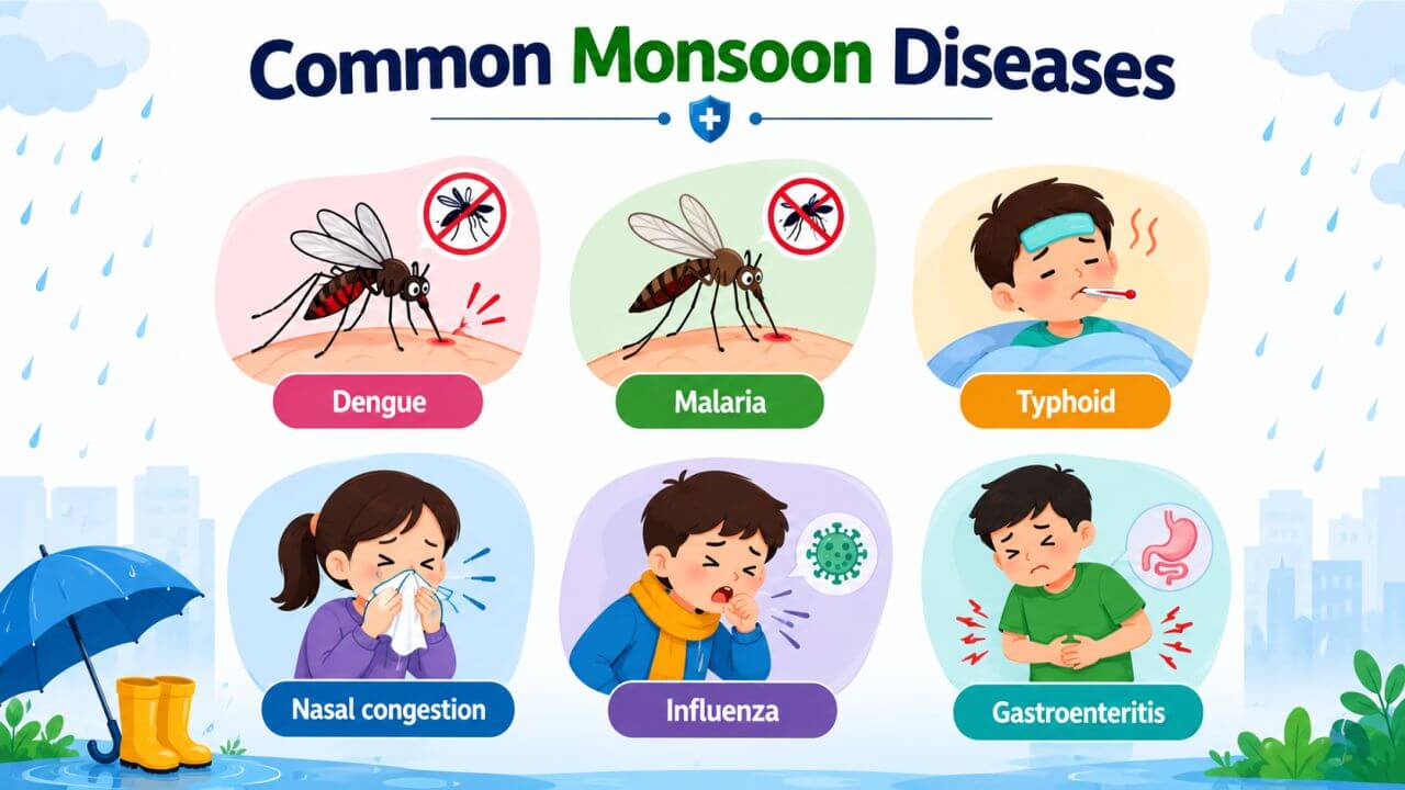 Common Monsoon Diseases