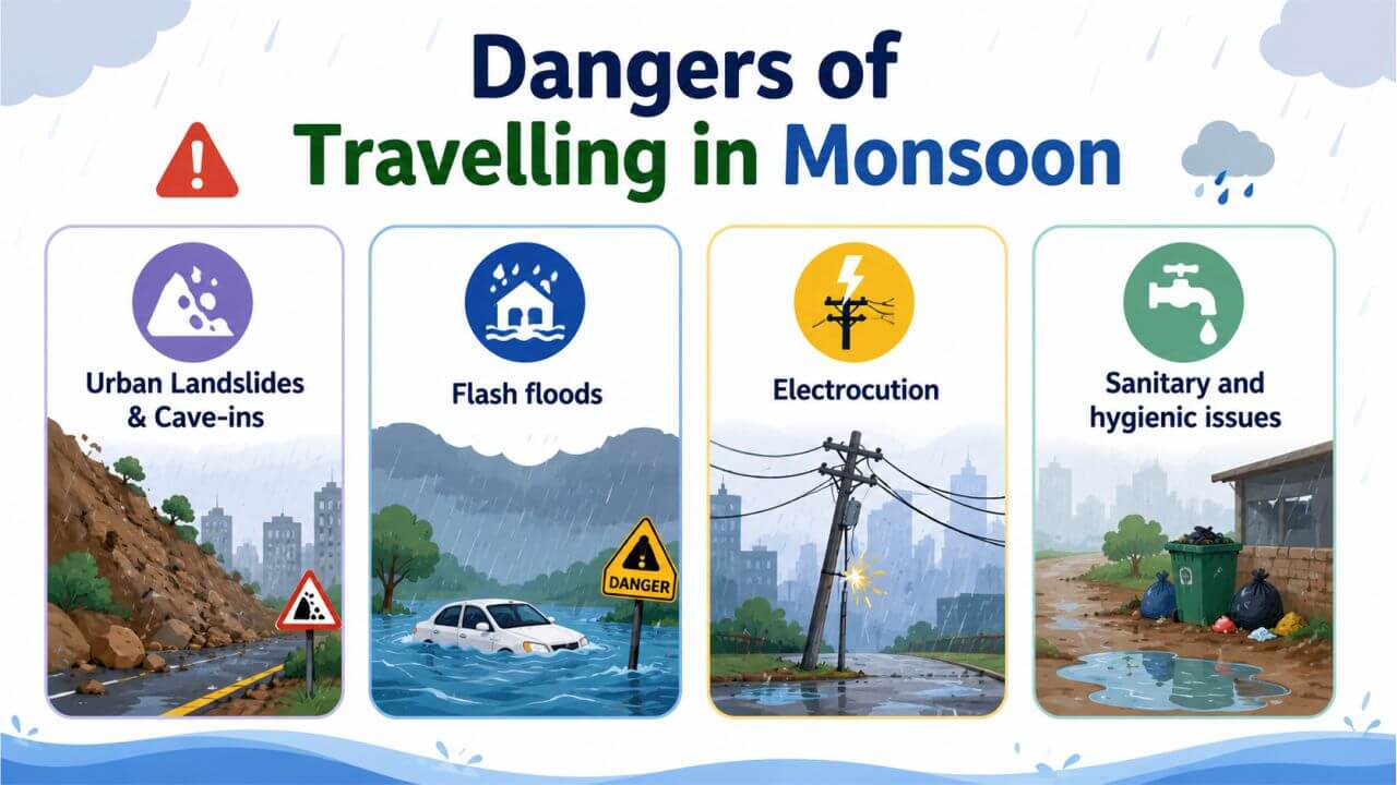 Dangers of Travelling in Monsoon