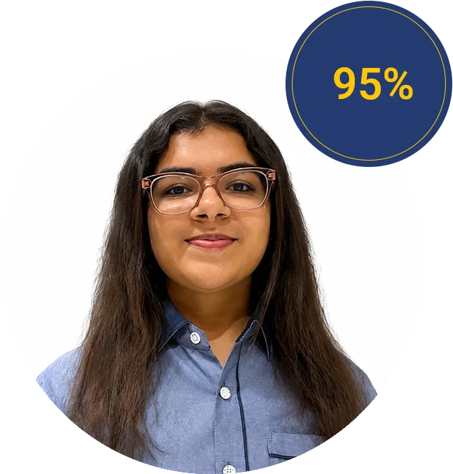 CBSE Board Results ridhi nandwani 95% 3 position